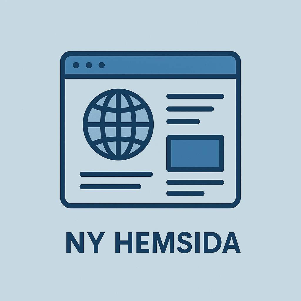 Ny hemsida